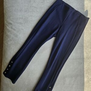 Peter Nygard Slims Navy Ankle Pants
